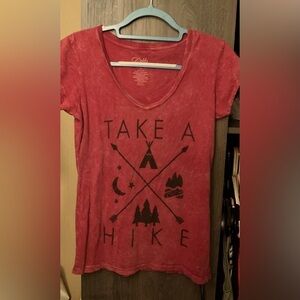 ‘Take a Hike’ Tshirt, EUC, medium